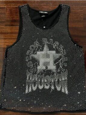 Houston Astros bling tank top